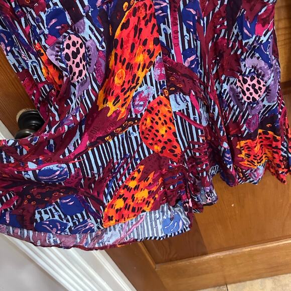 Free People Long Sleeved Audrey Romper - Size 8 - Picture 6 of 6